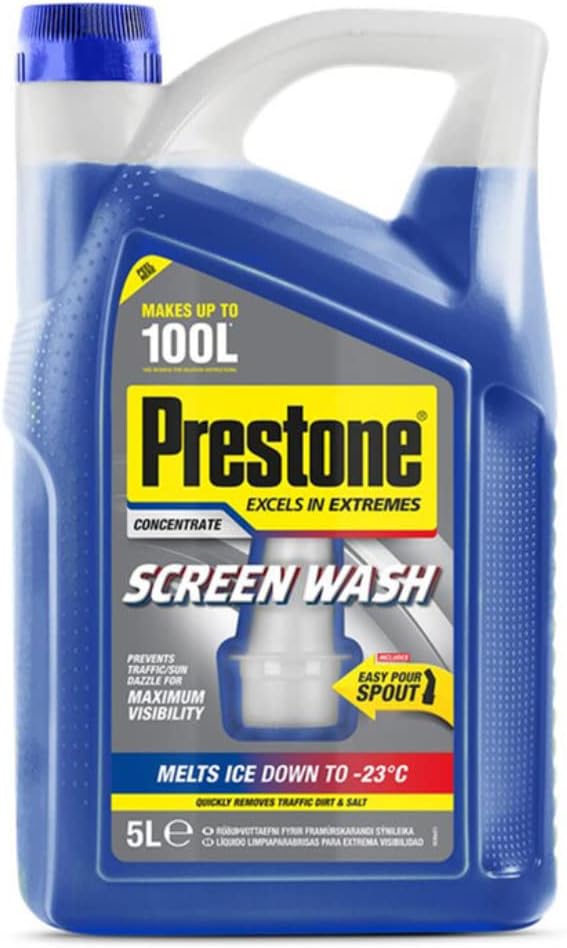 Prestone Concentrate Screenwash - 5 Litre