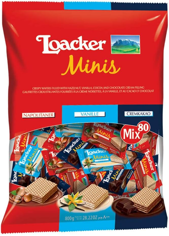 Loacker Mini Mix, 800g